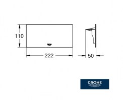 BANDEJA PARA MONOMANDO DUCHA PLUS GROHE